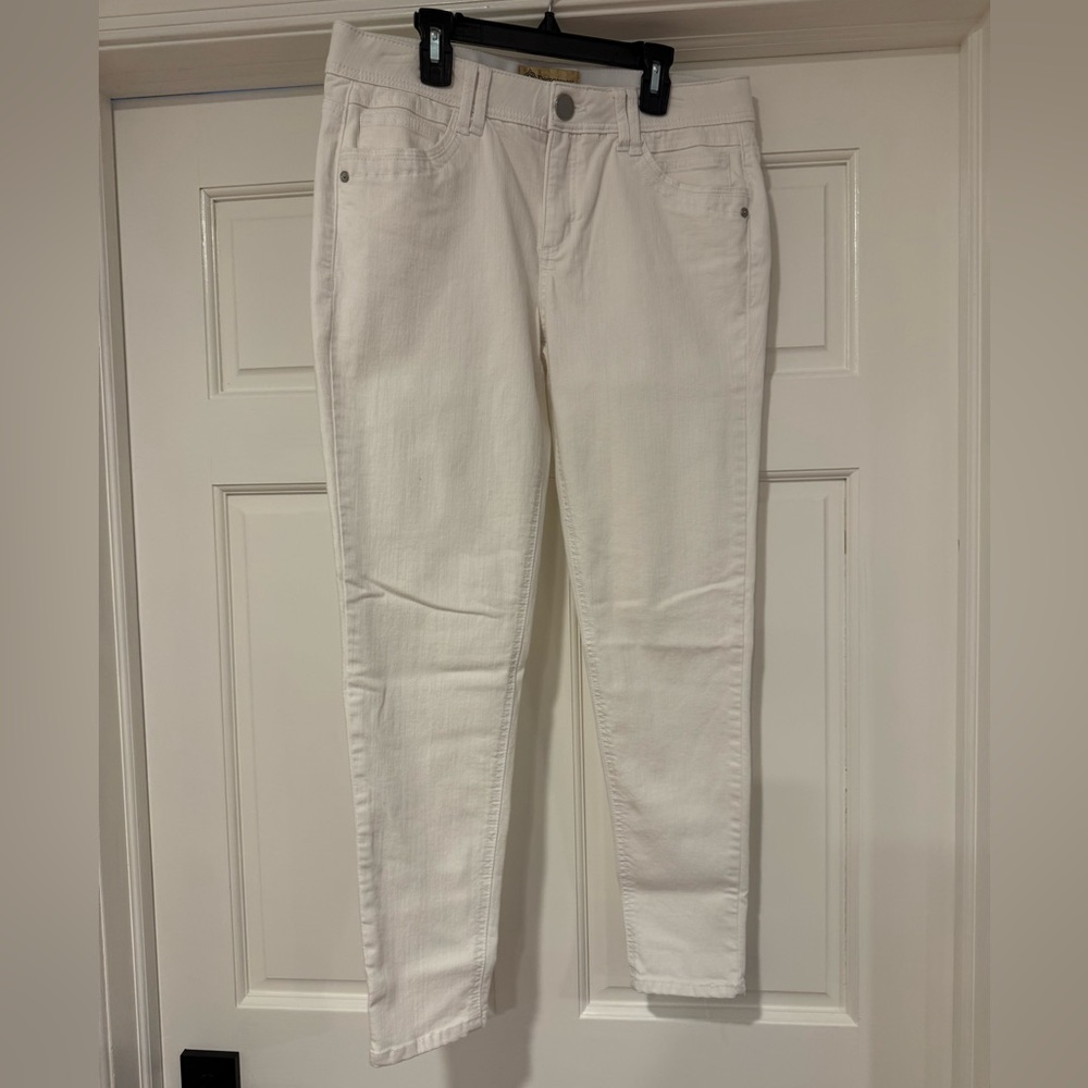 Women's Democracy White Jeans